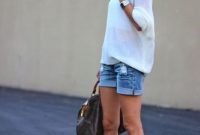 Affordable Women Outfit Ideas For Summer With Sweaters11