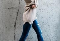 Affordable Women Outfit Ideas For Summer With Sweaters20