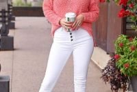 Affordable Women Outfit Ideas For Summer With Sweaters22