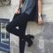 Fancy Work Outfits Ideas With Black Leggings To Copy Right Now35