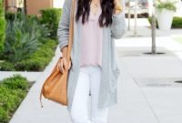 Gorgeous Summer Outfit Ideas With Cardigans For Women07