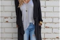 Gorgeous Summer Outfit Ideas With Cardigans For Women08