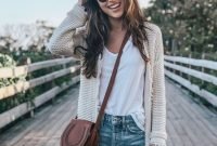 Gorgeous Summer Outfit Ideas With Cardigans For Women12