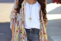 Gorgeous Summer Outfit Ideas With Cardigans For Women29
