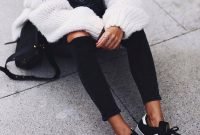 Attractive Sneakers Outfit Ideas For Fall And Winter11