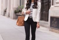 Attractive Spring And Summer Business Outfit Ideas For Women40