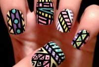 Cozy Aztec Nail Art Designs Ideas You Will Love To Copy01