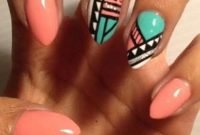 Cozy Aztec Nail Art Designs Ideas You Will Love To Copy02