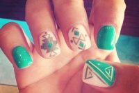 Cozy Aztec Nail Art Designs Ideas You Will Love To Copy09