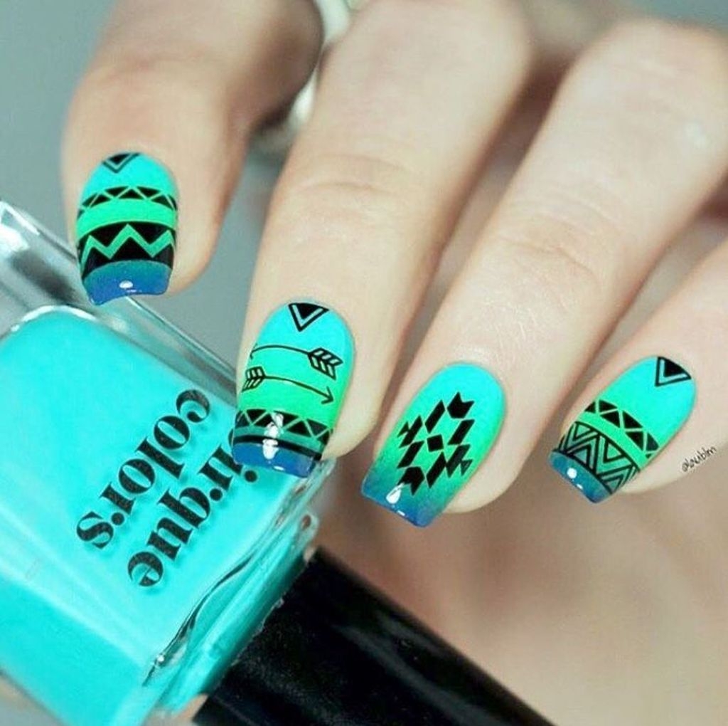 40 Cozy Aztec Nail Art Designs Ideas You Will Love To Copy