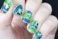 Cozy Aztec Nail Art Designs Ideas You Will Love To Copy22
