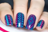 Cozy Aztec Nail Art Designs Ideas You Will Love To Copy30