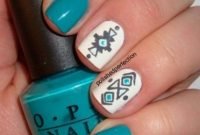 Cozy Aztec Nail Art Designs Ideas You Will Love To Copy33