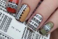Cozy Aztec Nail Art Designs Ideas You Will Love To Copy36