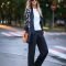 Cozy Combinations Ideas With Floral Blazers You Must Try04