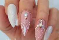 Fashionable Pink And White Nails Designs Ideas You Wish To Try03