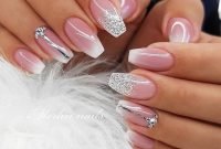 Fashionable Pink And White Nails Designs Ideas You Wish To Try24