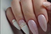 Fashionable Pink And White Nails Designs Ideas You Wish To Try28