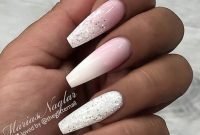 Fashionable Pink And White Nails Designs Ideas You Wish To Try29