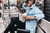 Flawless Outfit Ideas How To Wear Denim Jacket01