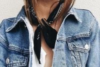 Flawless Outfit Ideas How To Wear Denim Jacket15