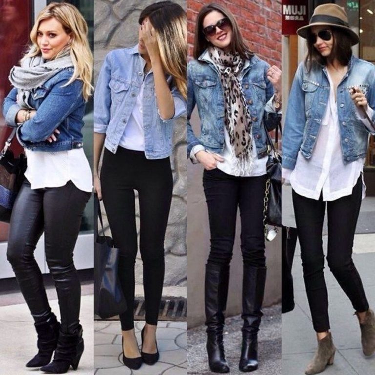 44 Flawless Outfit Ideas How To Wear Denim Jacket