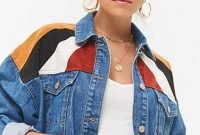 Flawless Outfit Ideas How To Wear Denim Jacket29
