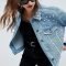 Flawless Outfit Ideas How To Wear Denim Jacket31