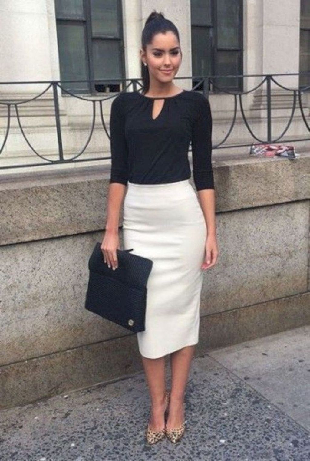 46 Impressive Spring And Summer Work Outfits Ideas For Women - ADDICFASHION