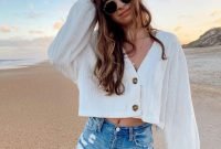 Newest Summer Beach Outfits Ideas For Women 201926