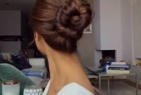 Unique Bun Hairstyles Ideas That Youll Love11