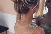 Unique Bun Hairstyles Ideas That Youll Love20