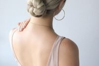 Unique Bun Hairstyles Ideas That Youll Love26