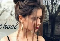 Unique Bun Hairstyles Ideas That Youll Love36