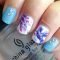 Unusual Watercolor Nail Art Ideas That Looks Cool08
