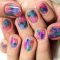 Unusual Watercolor Nail Art Ideas That Looks Cool11