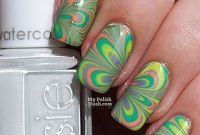 Unusual Watercolor Nail Art Ideas That Looks Cool15
