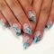 Unusual Watercolor Nail Art Ideas That Looks Cool18