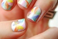 Unusual Watercolor Nail Art Ideas That Looks Cool21
