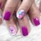Unusual Watercolor Nail Art Ideas That Looks Cool22