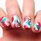 Unusual Watercolor Nail Art Ideas That Looks Cool23