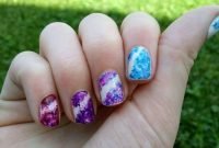 Unusual Watercolor Nail Art Ideas That Looks Cool25