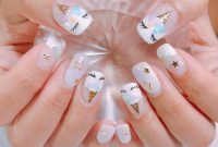 Unusual Watercolor Nail Art Ideas That Looks Cool30