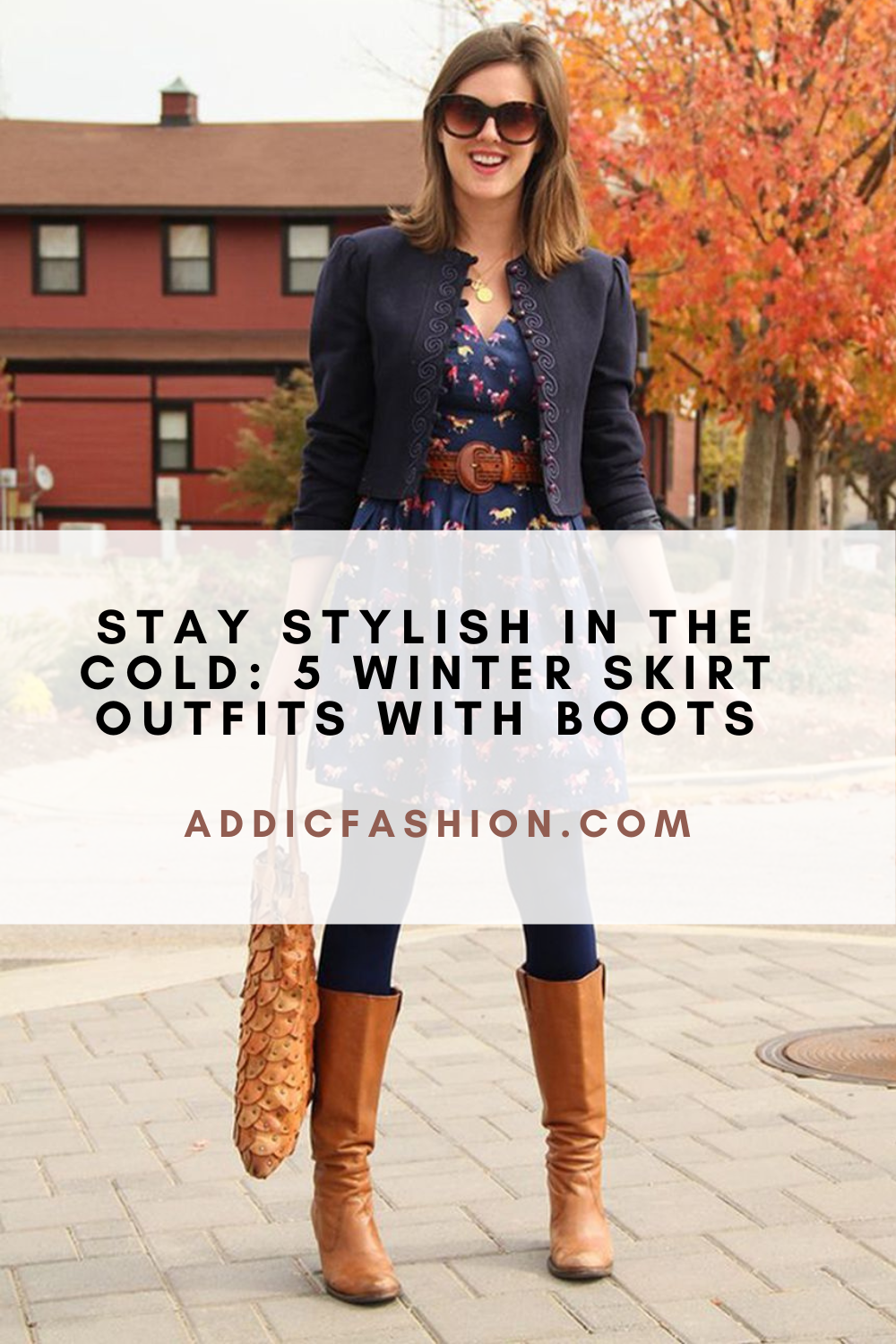 Stay Stylish In The Cold: 5 Winter Skirt Outfits With Boots